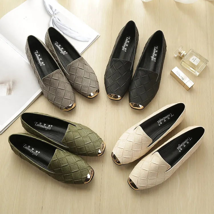Loafers for Women Comfortable Pointed Toe Women's Loafers & Slip-ons Women's Flats Shoes