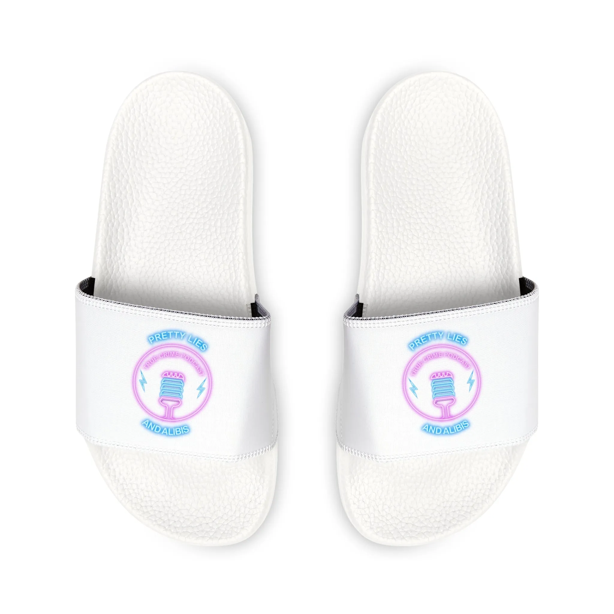 Logo Women's PU Slide Sandals