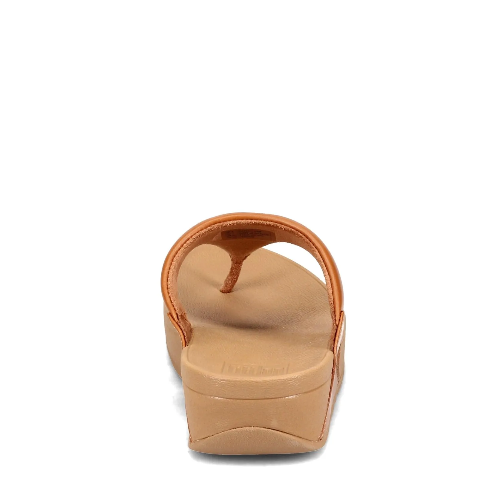 Lulu Leather Toepost Wedge - Womens