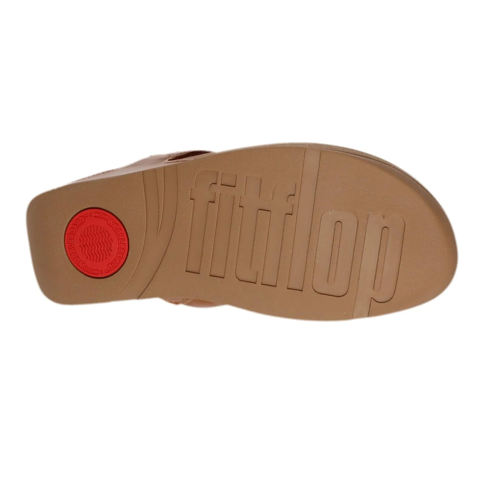 Lulu Leather Toepost Wedge - Womens
