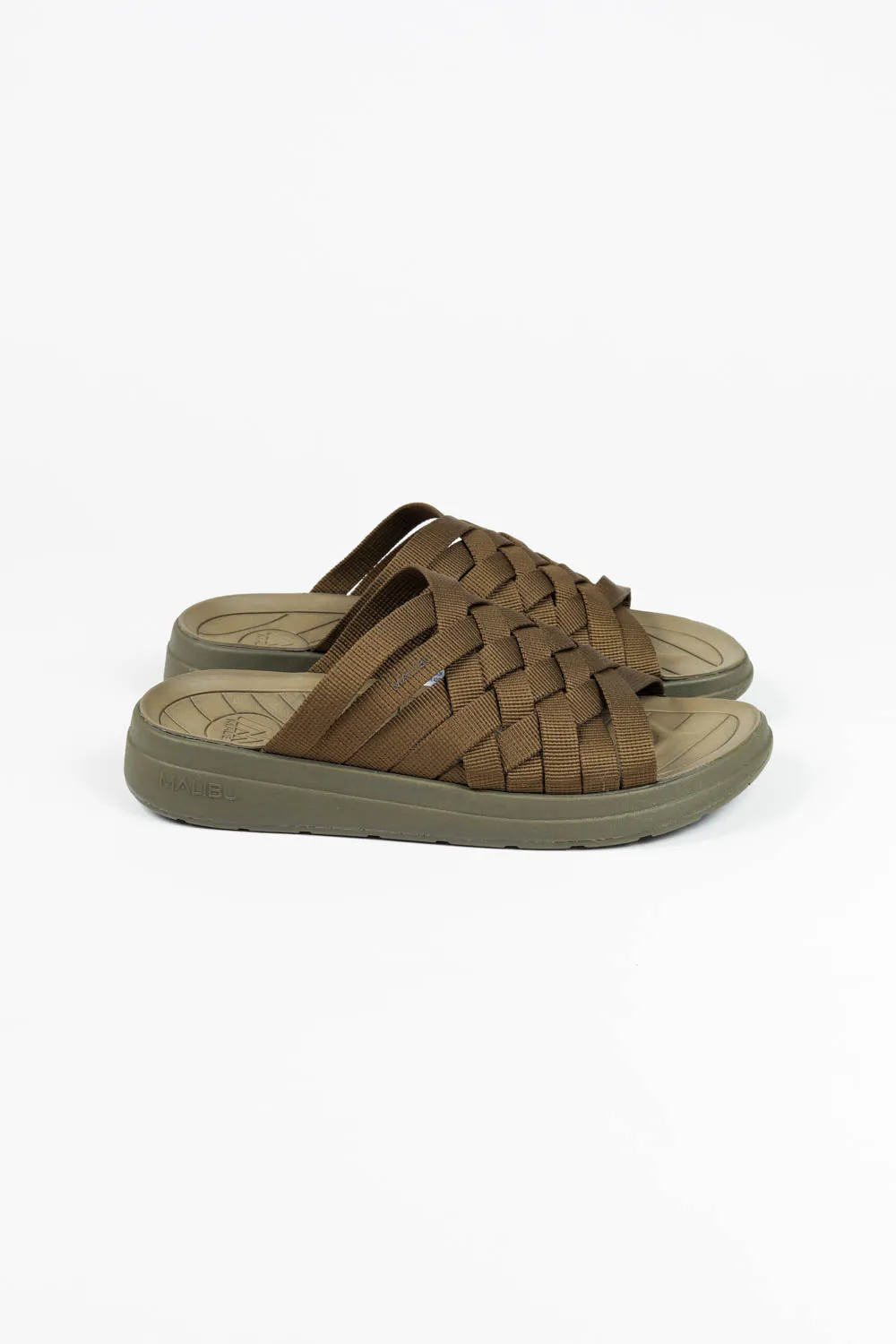 Malibu Zuma Slide - Olive/Olive