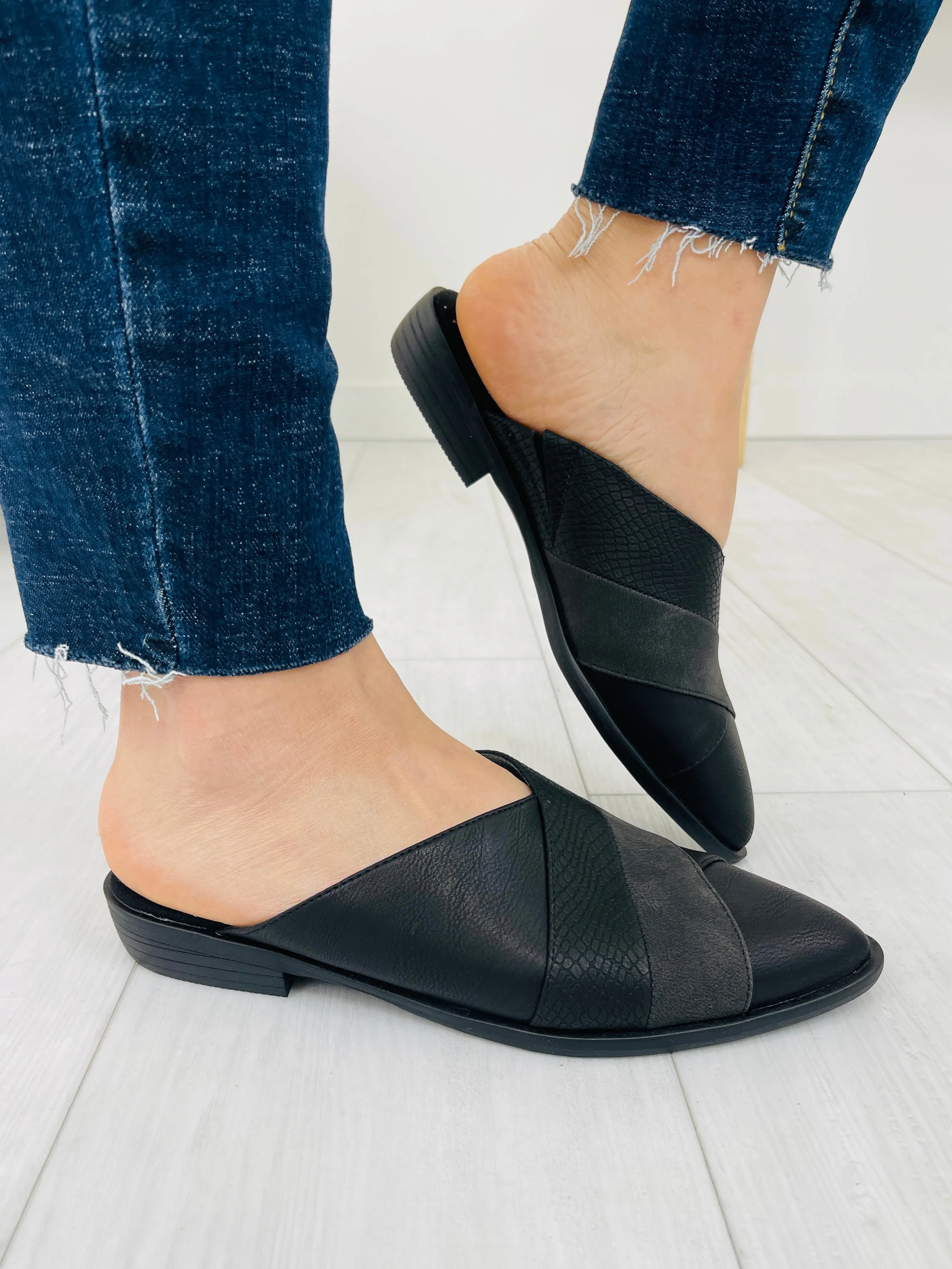 Modern Crossroads Mules In Black
