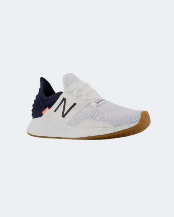 New Balance Fresh Foam Roav Men Running Espadrilles White/Navy Mroavrh1-D