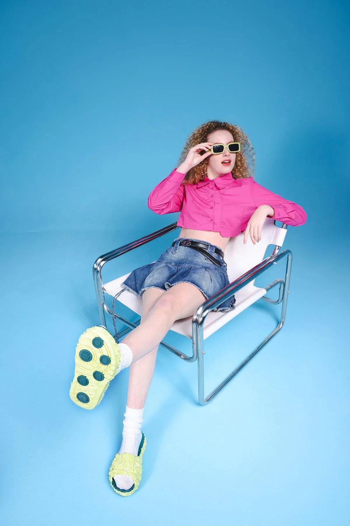OETZI Icelippers - Yellow Green