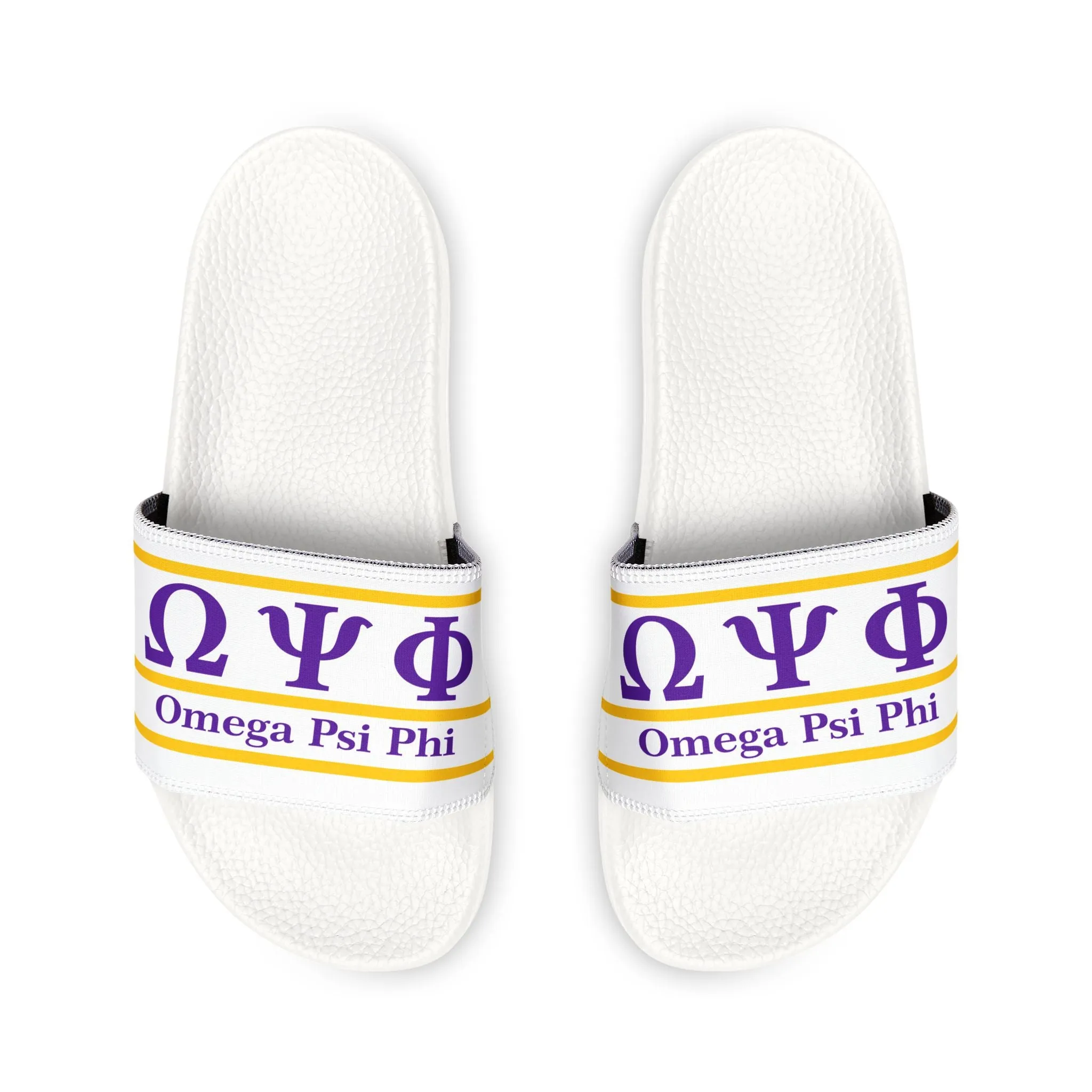 Omega Psi Phi Slide Sandals