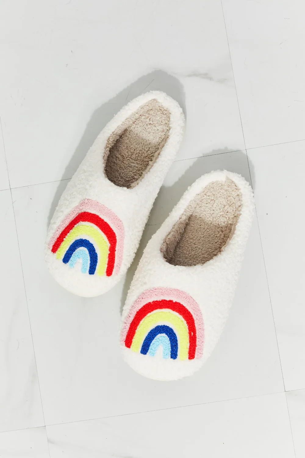 Over The Rainbow Plush Slipper