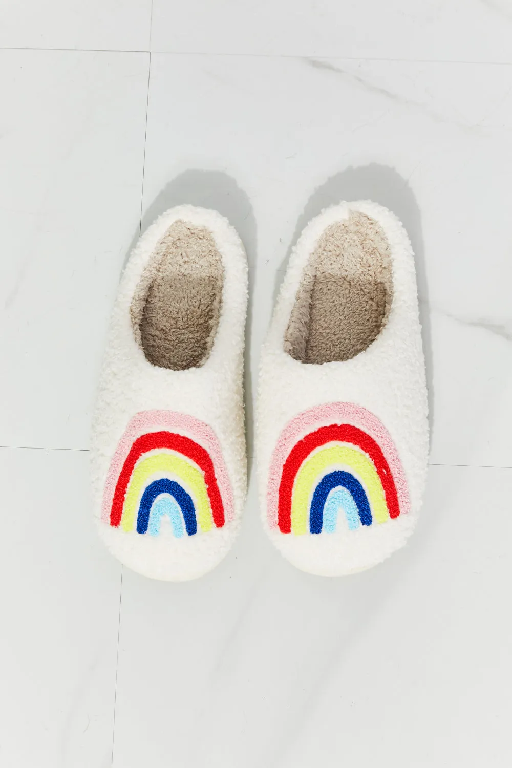 Over The Rainbow Plush Slipper