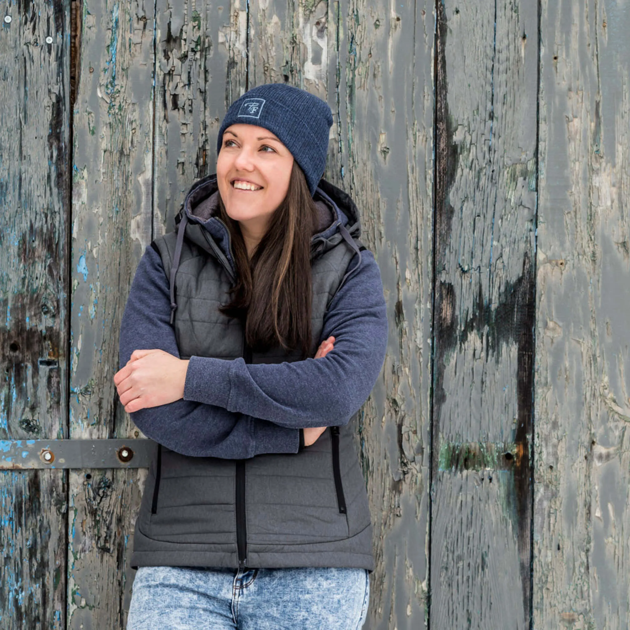 P&F Women's Work Vest PF497 - Insulated, Hooded, Packable, Water-Repellent, 100% Polyester, Zippered Pockets, Adjustable Hood, Lightweight | Sizes XS-3XL