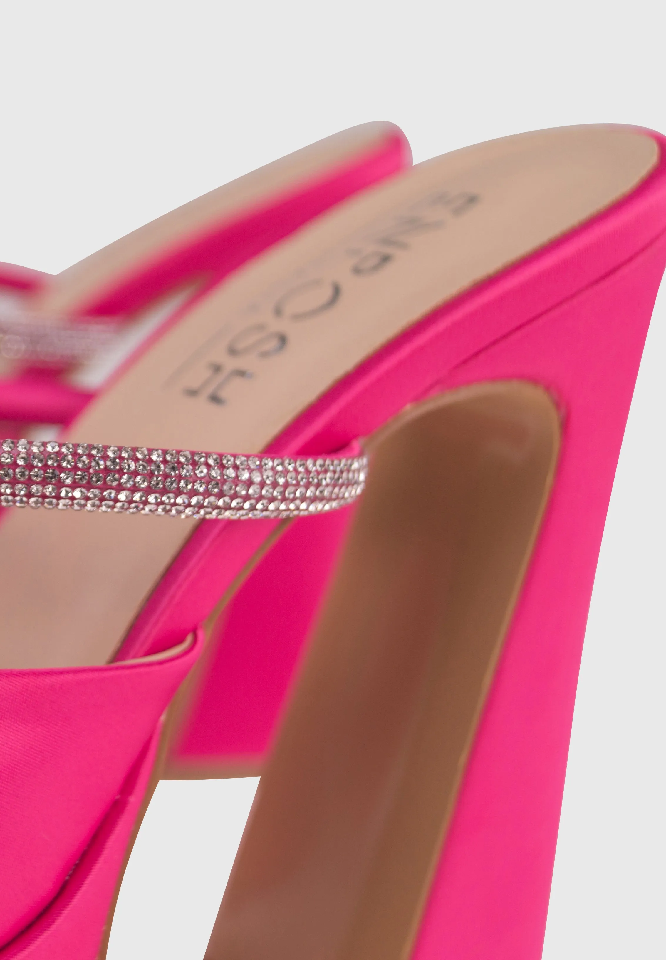 PANDORA Rosa - Mules tacchi alti con plateau