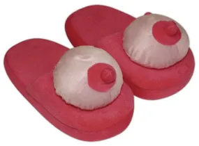 Plush Slippers »Boobs«