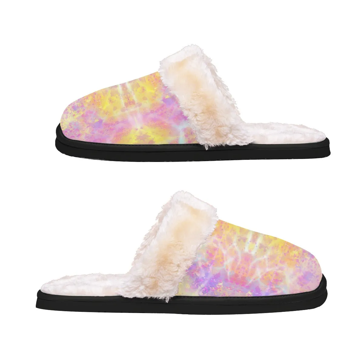 Pretty Pastels Women's Plush Slippers