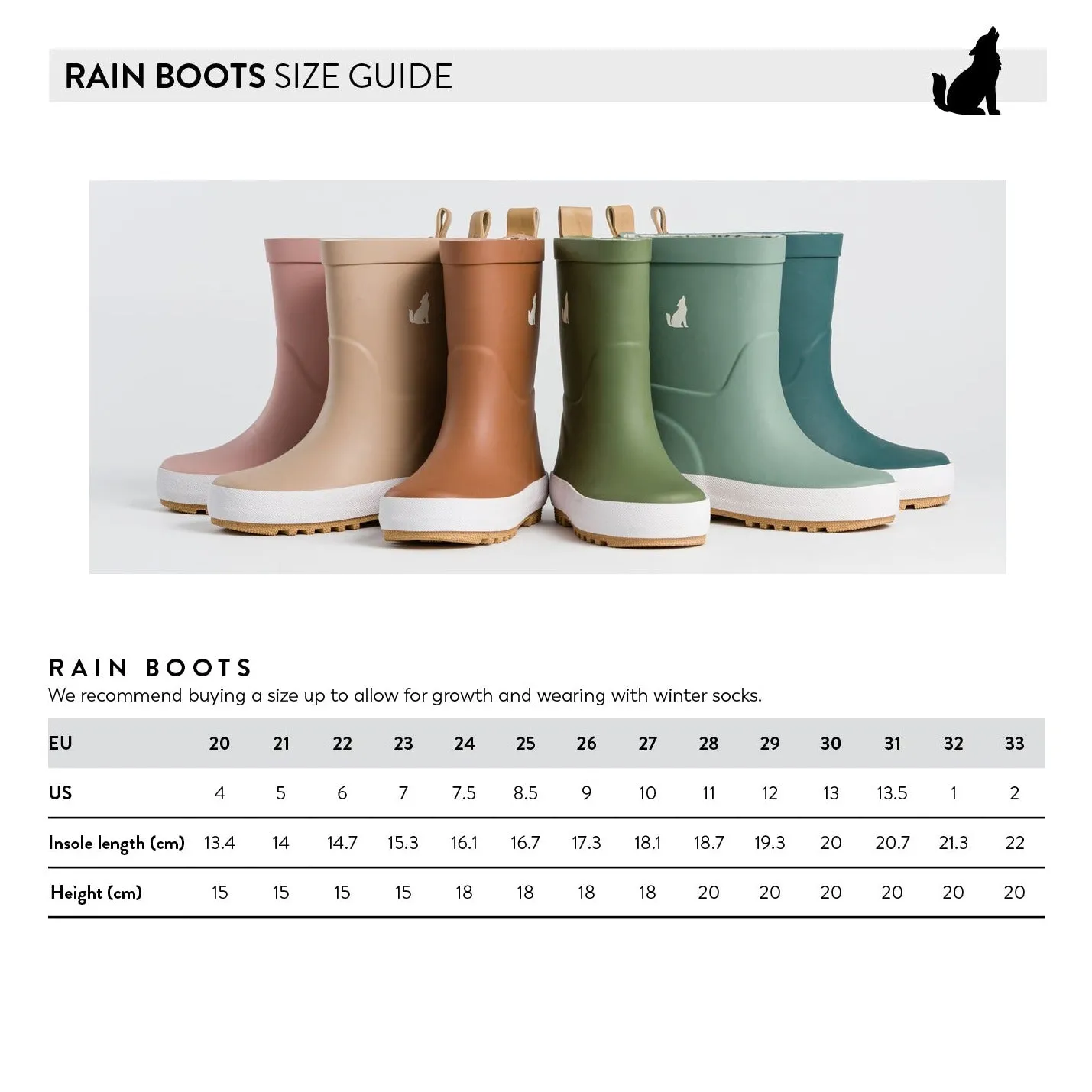 Rain Gumboots (Khaki)