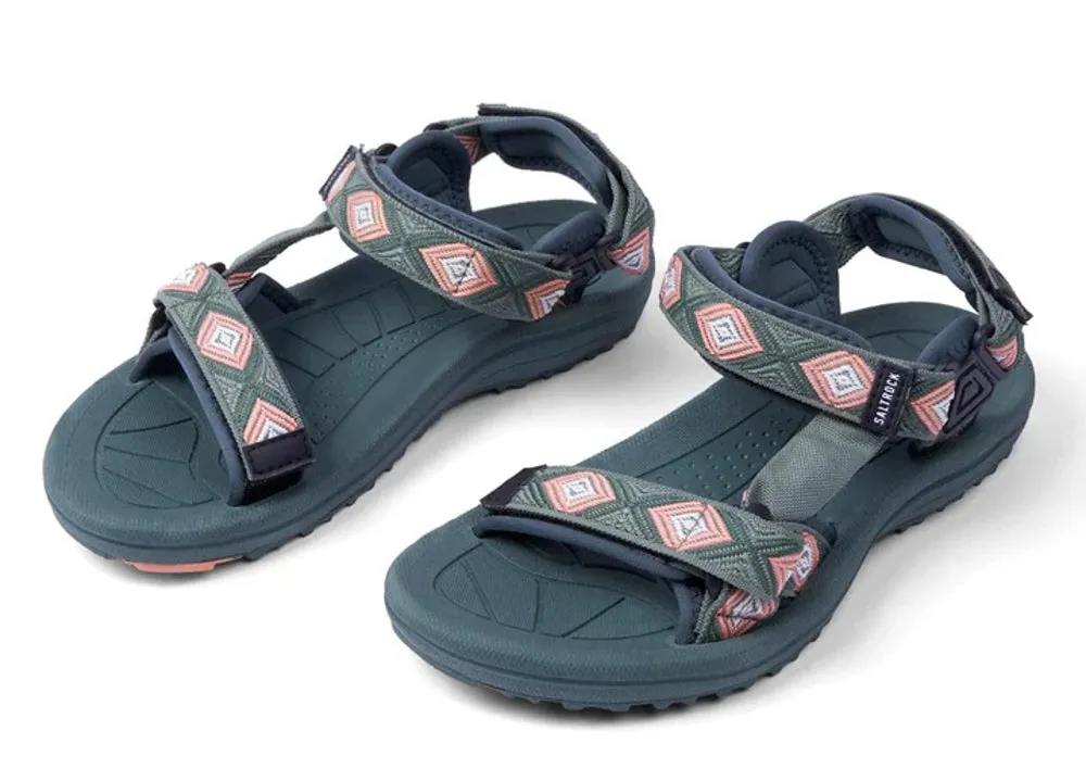 Saltrock Womens Trail Sandals - Green