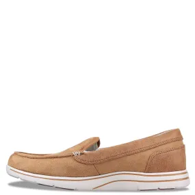 Skechers Go Walk Arch Fit Lounge Cirrus Brown Slip On Rounded Toe Suede Loafers