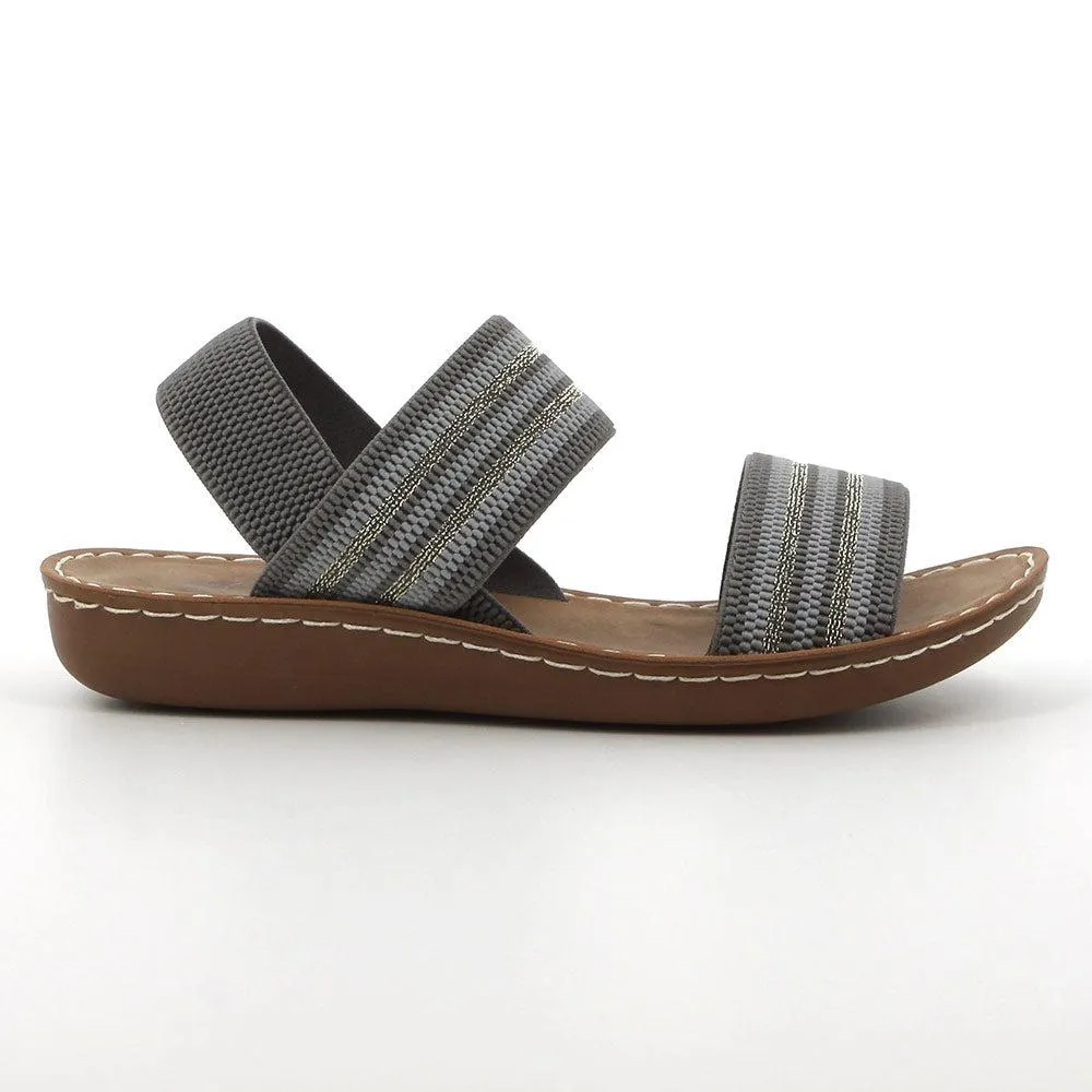 Soft Style by Hush Puppies Tomaya Strap Sandals - Grey