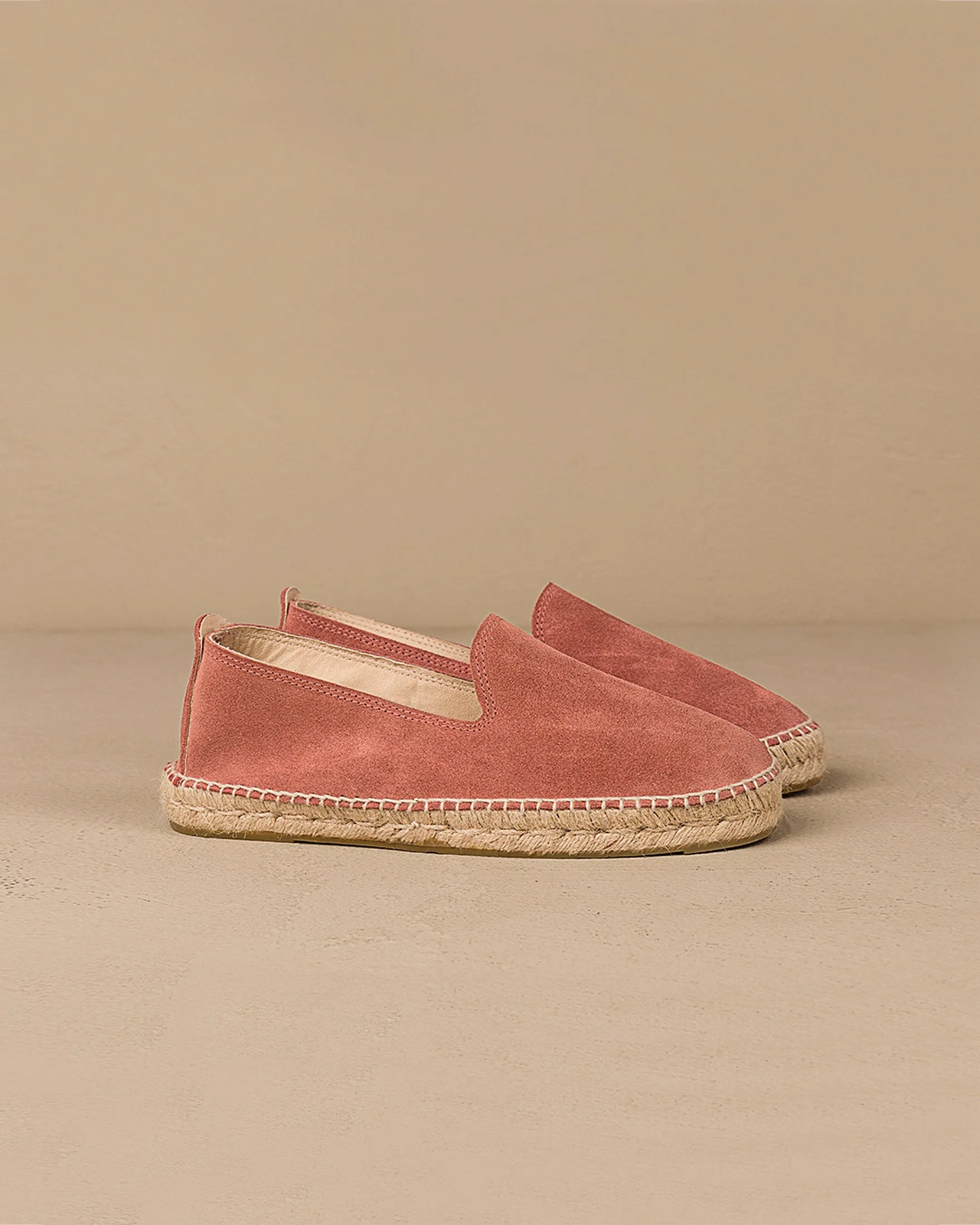 Suede Espadrilles - R70C0 - Hamptons Terracotta