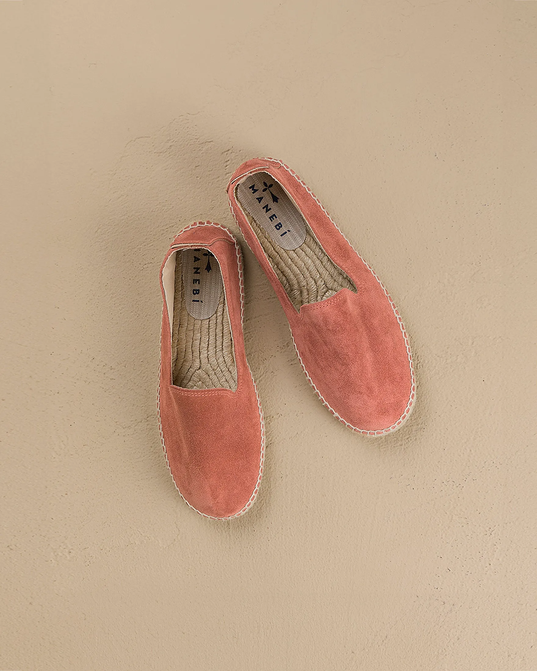 Suede Espadrilles - R70C0 - Hamptons Terracotta