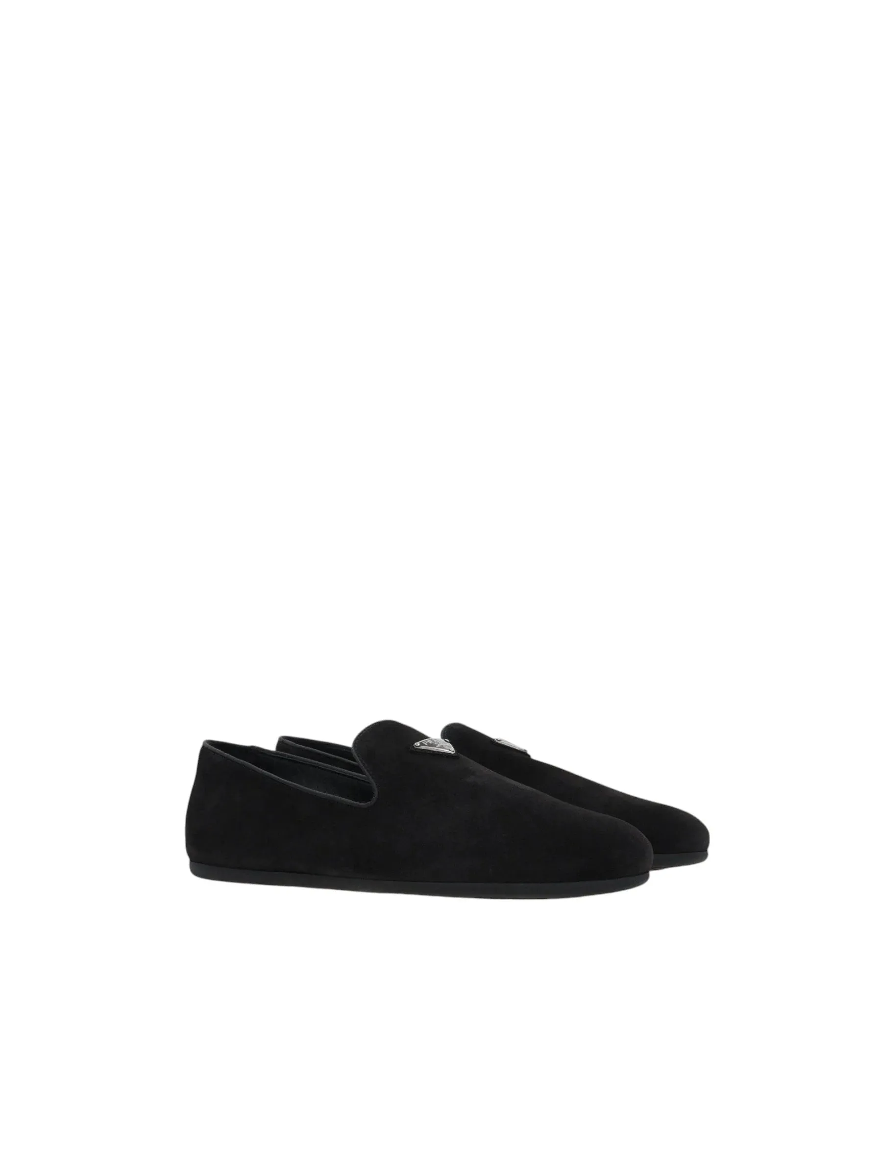 Suede Slip-On Slippers