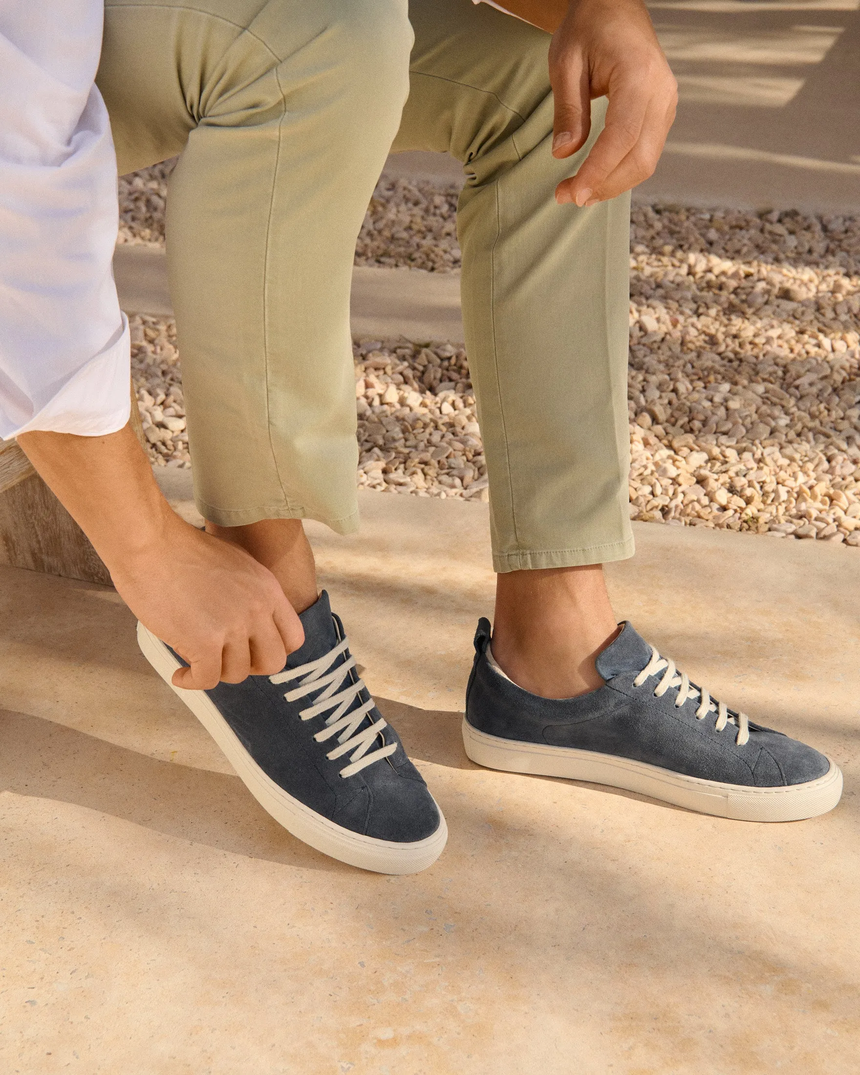 Suede Sneakers - K15SM - Hamptons Patriot Blue