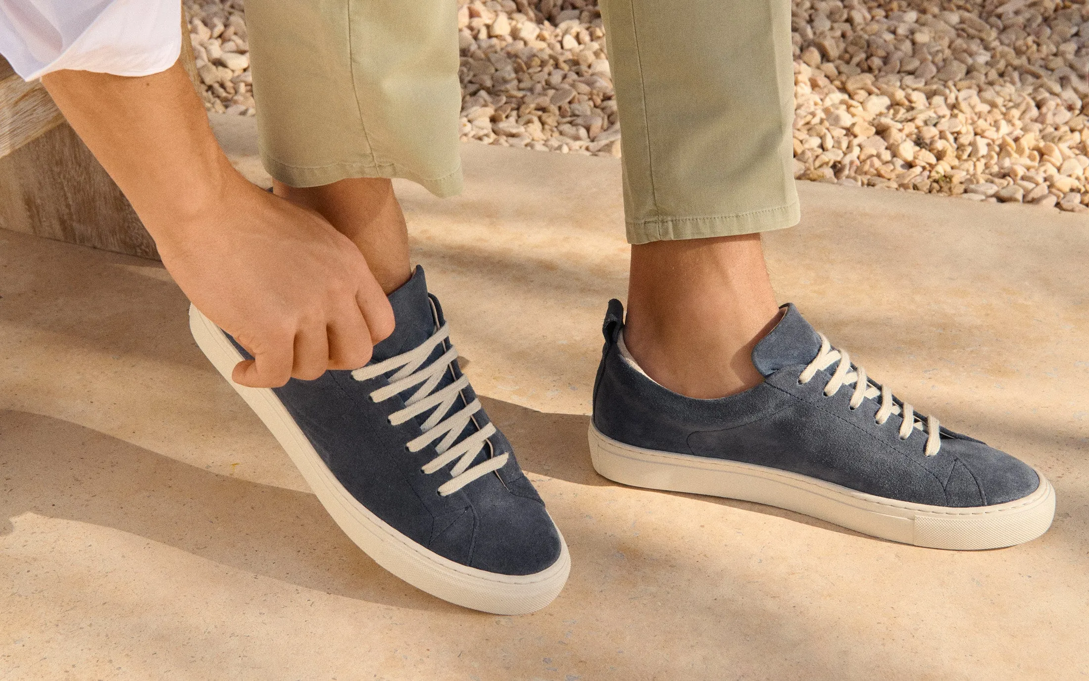 Suede Sneakers - K15SM - Hamptons Patriot Blue