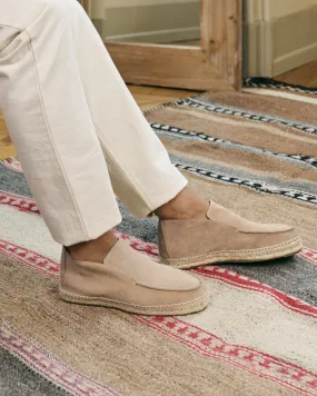 Suede Traveler Ankle Boot Espadrilles - W19LH - Hamptons Vintage Taupe