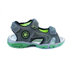 SVEN grey older boys arch support sandals