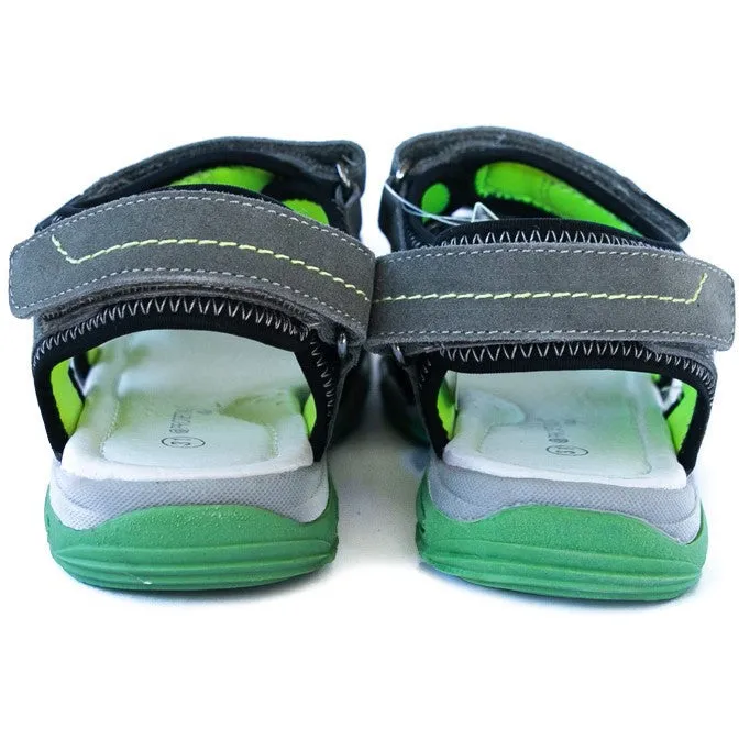 SVEN grey older boys arch support sandals