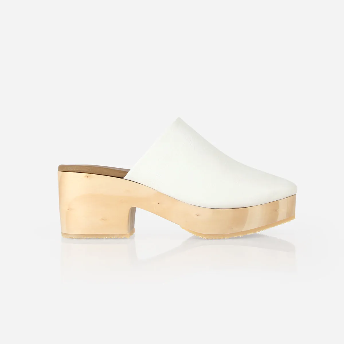 The West Coast Clog White