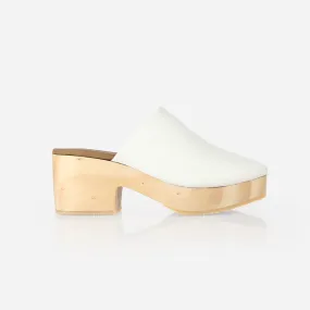 The West Coast Clog White
