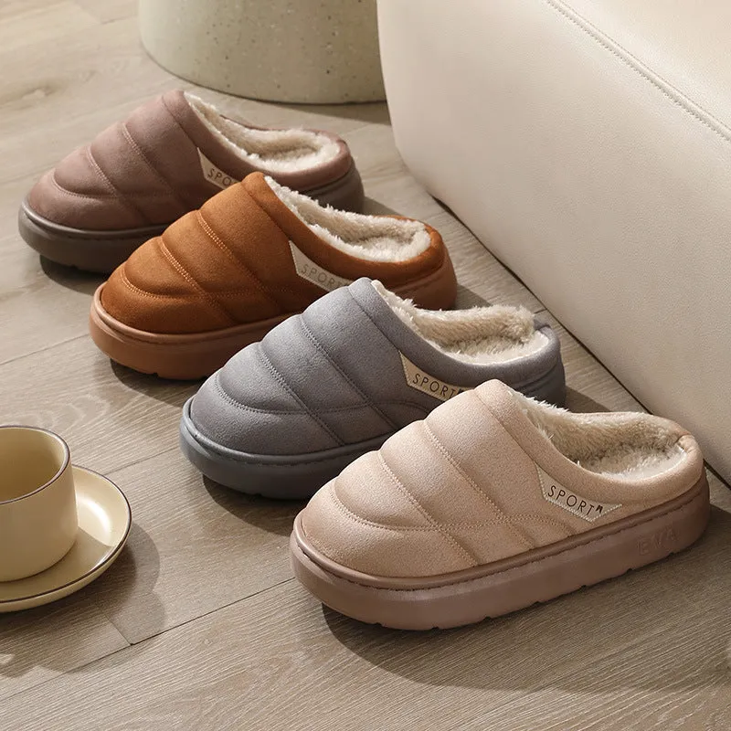 Thick Plush Slippers