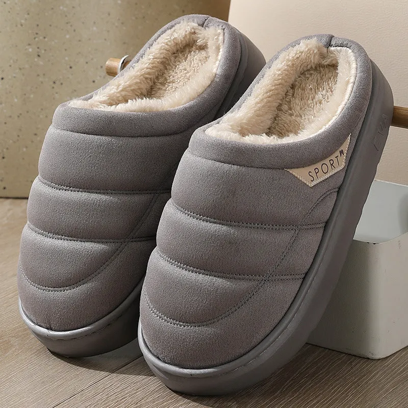 Thick Plush Slippers