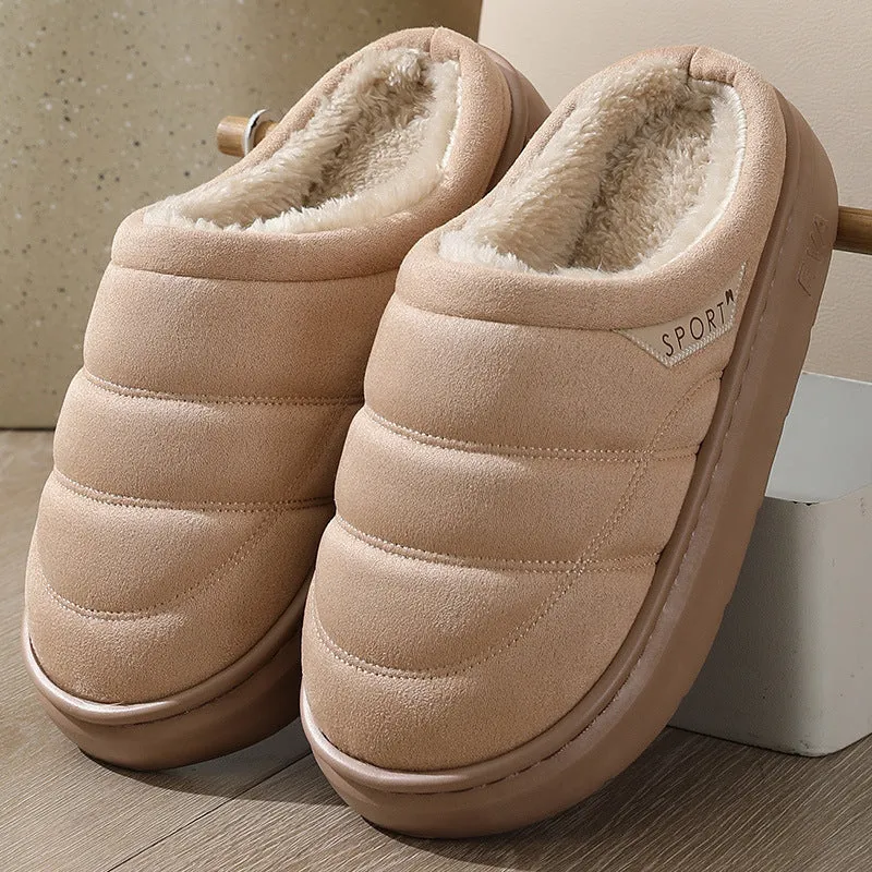 Thick Plush Slippers