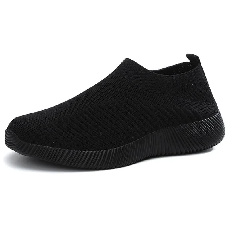 Women's Breathable Flat Shoes Elastic Flats, Lightweight Sports Shoes for Spring and Summer - Sneakers Zapatos Mujer, Footwear