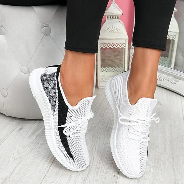Women's Breathable Lightweight Lace-Up Sneakers