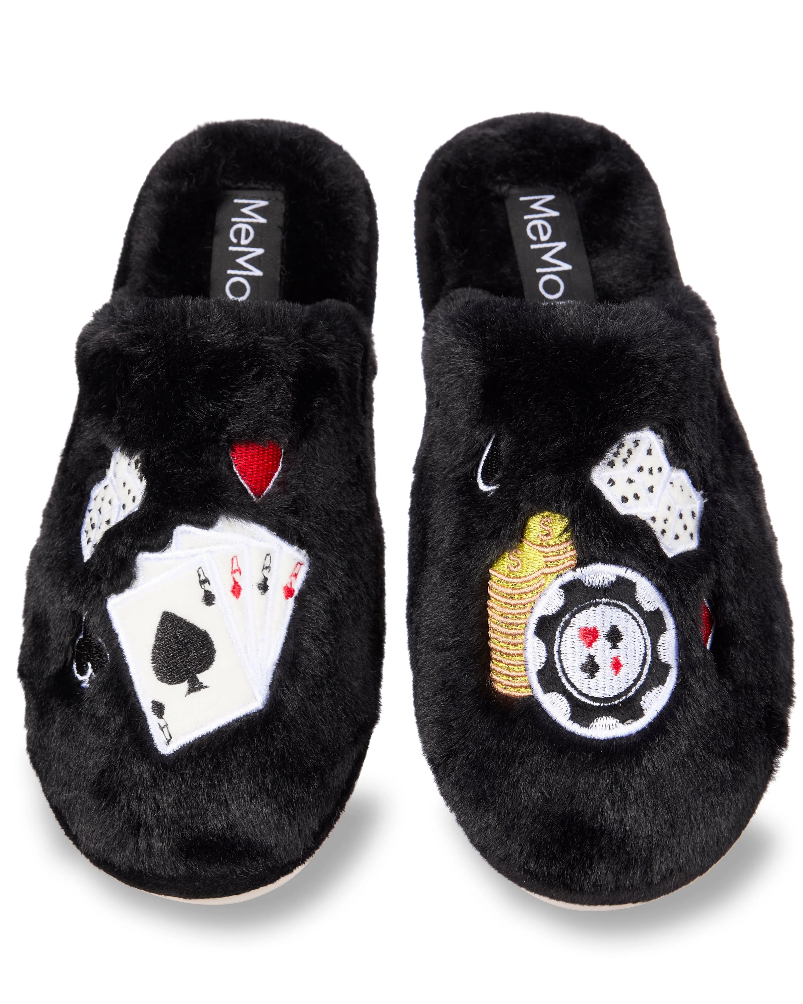 Women's Casino Plush Memory Foam Slippers