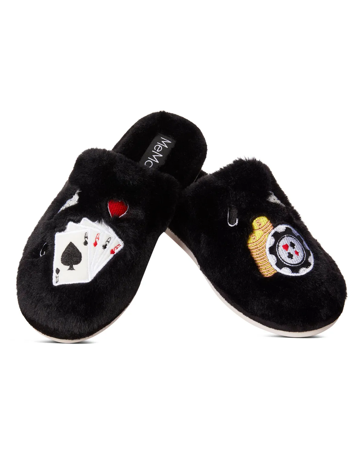 Women's Casino Plush Memory Foam Slippers