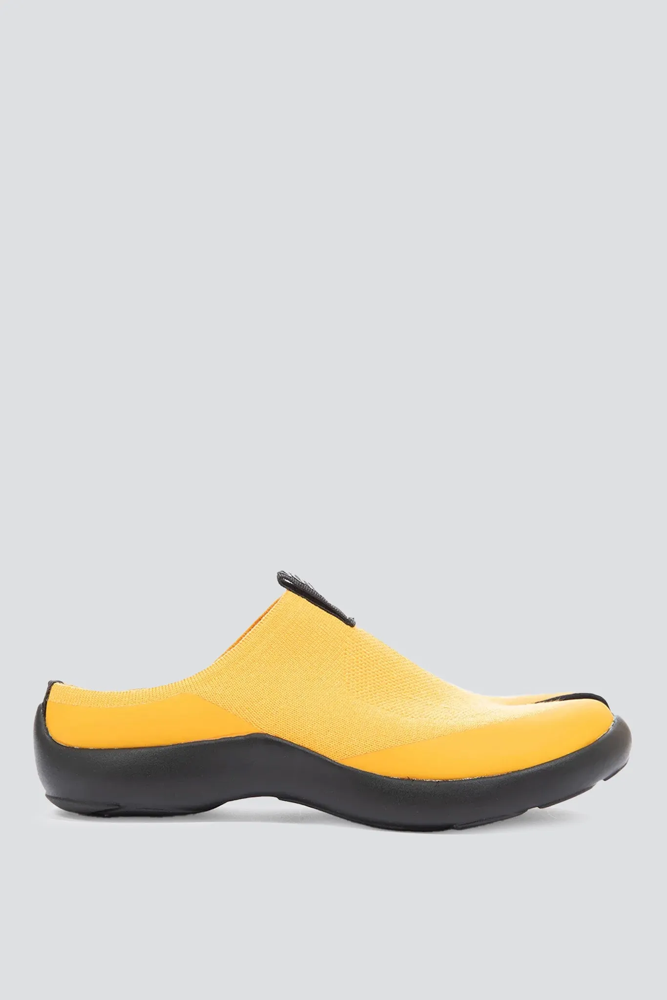Yellow/Black Tabi Mules